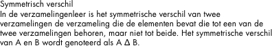Symmetrisch verschil